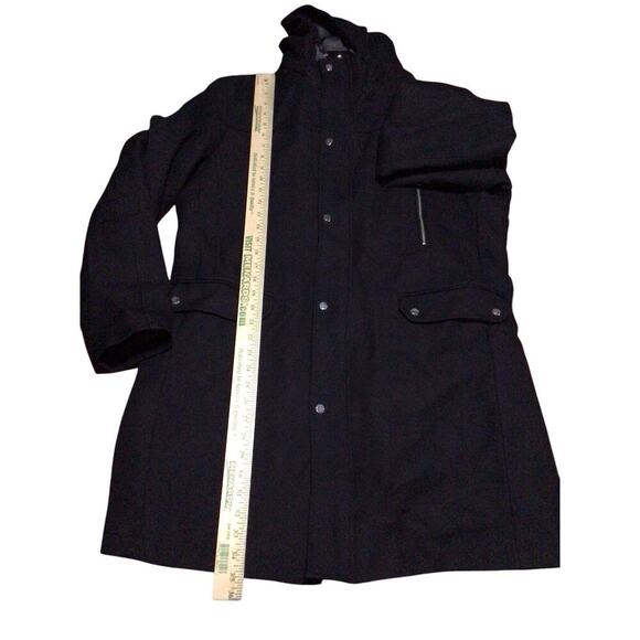 ZARA MAN MEN’S REMOVABLE HOODED BLACK COAT JACKET XL - Picture 13 of 13